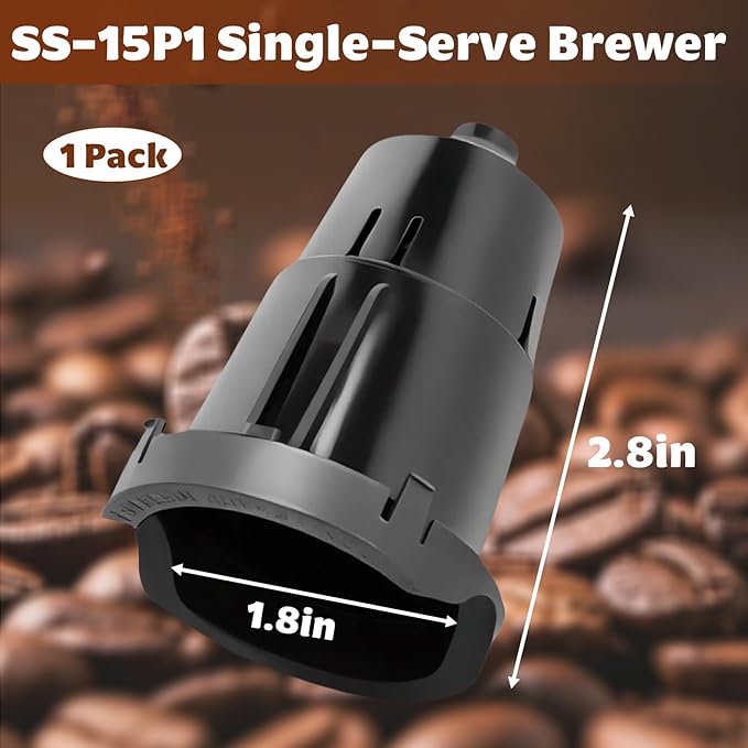 SS-15P1 Single-Serve Brewer Replacement, Compatible with Cuisi-nart SS-15CH, SS-12, SS-15, SS-15W, SS-15WP1 Models - Premium Quality Alternative Option