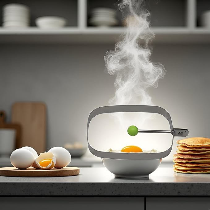 Silver Egg Rings, Stainelss Steel Egg Cooking Rings, Rectangle Crumpet Ring Mold, Pancake Mold For Frying Eggs And Omelet Specialty Cookware
