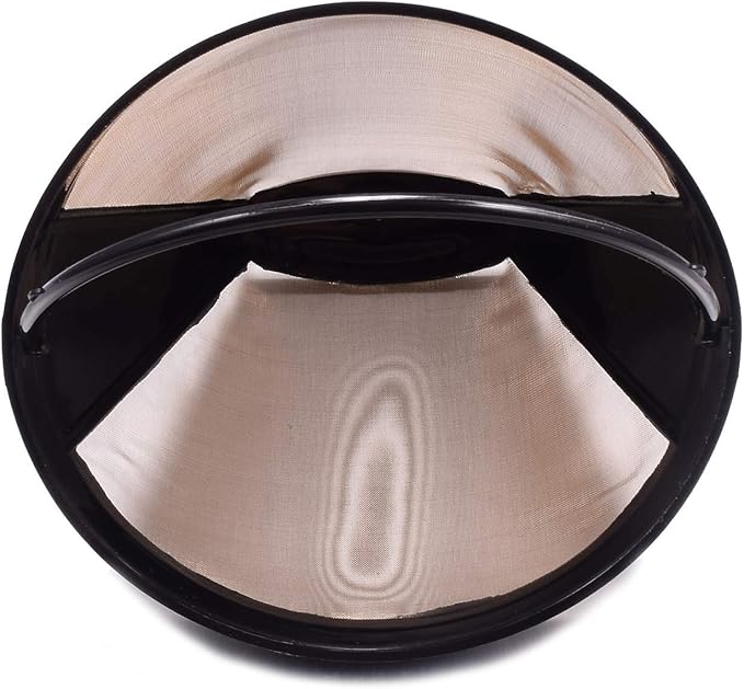 Reusable No.4 Cone Coffee Maker Filters for Ninja Coffee Bar Brewer Replacement Permanent Basket Filter (2 Coffee Filters)