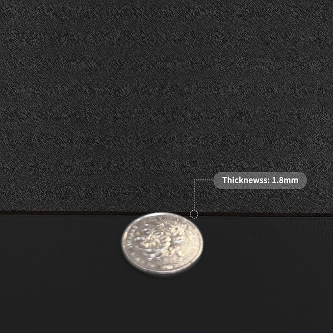 Protector for Dresser Top - 20x30 Inch Waterproof Easy to Clean Can Conceal Flaws Protector The Table Top from Scratches Used for Coffee Table Dresser(Black+Black 20x30)