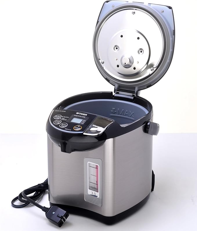 Tiger PDU-A30U-K Electric Water Boiler and Warmer + Tiger JAX-T10U-K 5.5-Cup Micom Rice Cooker