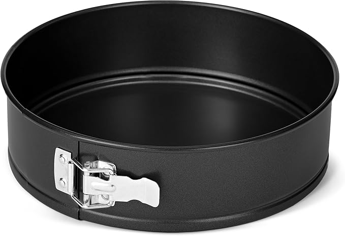 Amazon Basics Nonstick Springform Pan, Dishwasher and Oven-Safe, 10 in., Carbon Steel