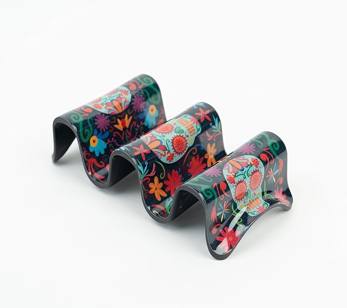 Prepara Day of the Dead Fiesta 9 Piece Taco Set