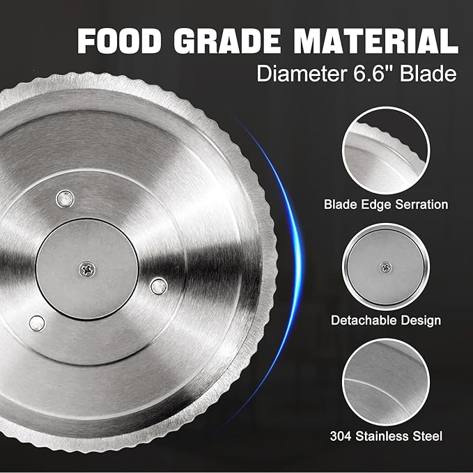 Upgrade Manual Bread Slicer for Homemade Sourdough Bread, Adjustable Thickness with Stainless Steel Serrated Blade, Even Slicing Guide, Non-Slip Suction Cups – Ideal for Home Kitchens and Bakeries