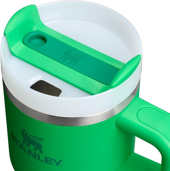 STANLEY Quencher H2.0 Tumbler with Handle and Straw 20 oz | Flowstate 3-Position Lid | Cup Holder Compatible for Travel | Insulated Stainless Steel Cup | BPA-Free | Meadow