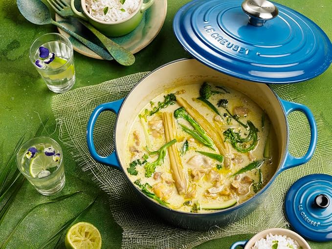 Le Creuset Enameled Cast Iron Signature Round Dutch Oven, 9 qt., Marseille