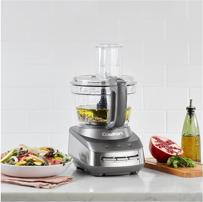 Cuisinart FP-110AG Core Custom 10-Cup Multifunctional Food Processor, Anchor Gray