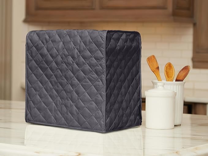 Covermates Keepsakes - Bread Maker Cover - Dust Protection - Stain Resistant - Washable - Appliance Cover, Slate