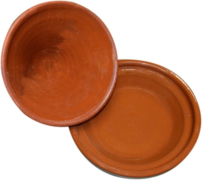 Moroccan Cooking Tagine Handmade Safe Lead Free Traditional Medium Size