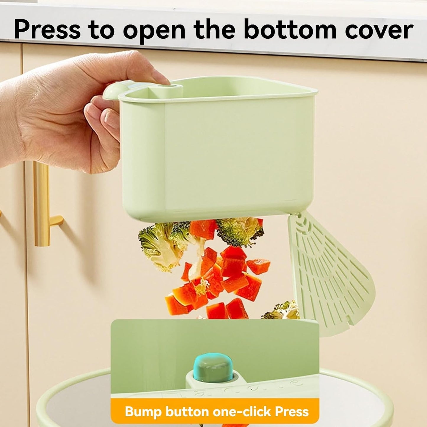 Suction Cup Sink Corner Rack, Triangular Suction Cup Corner Sink Caddy, Kitchen Sink Drain Strainer Basket for Kitchen Bathroom Dishware (Green)