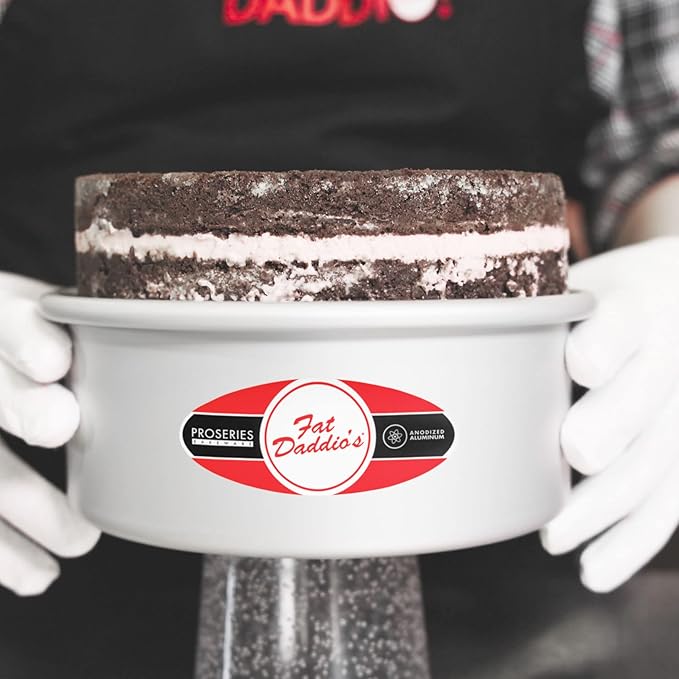 Fat Daddio's PCC-123 Anodized Aluminum Round Cheesecake Pan, 12 x 3 Inch