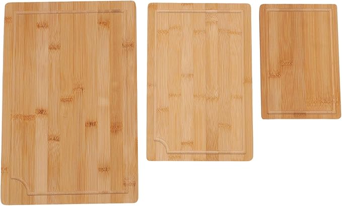 Chopping Board, Cutting Boards With Groove And Handle For Meat Vegetable Cheese, Heavy Duty Kitchen Serving Tray Chopping Board,Large Wooden Cutting Boards