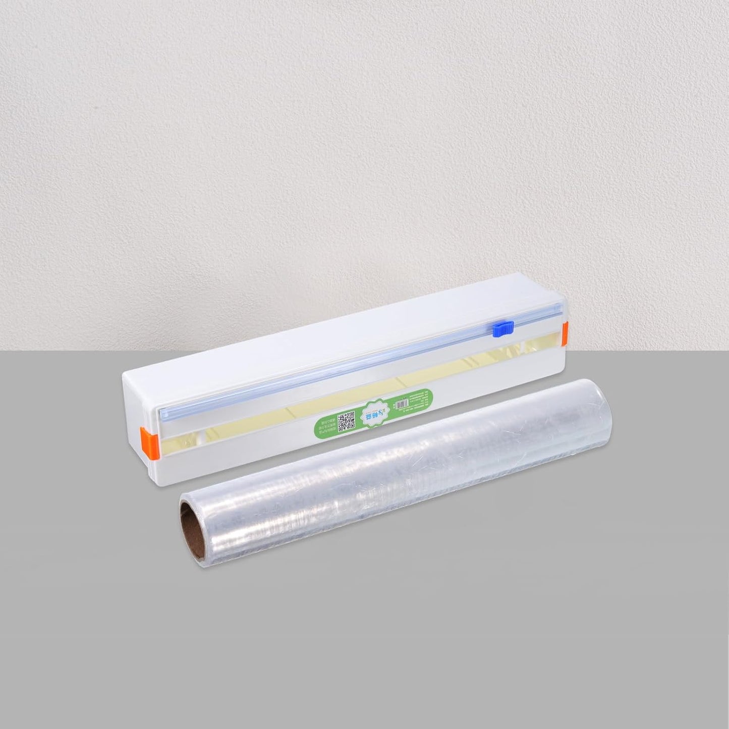 PATIKIL 8pcs Plastic Wrap Cutter, 14in Plastic Wrap Slide Cutter Snap Card Slot Installation Replacement for Aluminum Foil Wax Paper Parchment Paper Wrap Dispenser, White