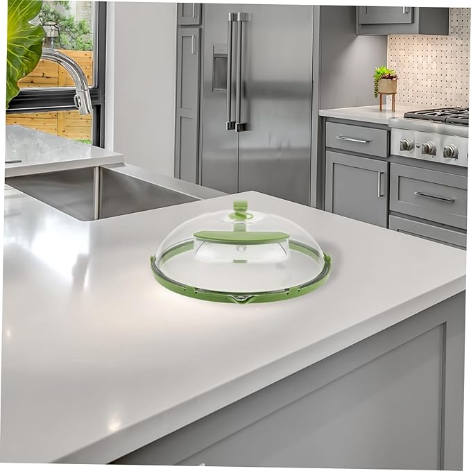 Microwave Splatter Cover High-temperature Resistant Food Lid for Even Heating Suitable for Bowls and Dishes Easy to Clean Keeps Kitchen Organized and Tidy