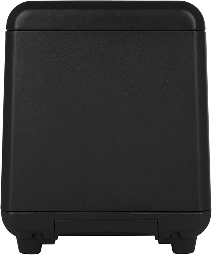 Kalorik Toaster Designer Series 2-Slice with Large LED Display and Adjustable Shade Settings, Features Digital Countdown Timer Wide Slots and High Lift Lever, 850-Watts, Black