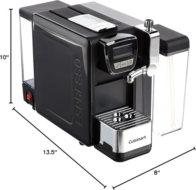 Cuisinart Espresso, Cappuccino & Latte Machine, Fully Programmable, Single & Double Serve, EM-25