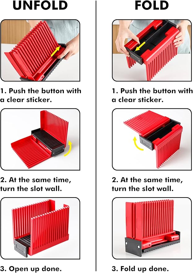 Bread Slicer for Homemade Bread Loaf Bagels, Bread Slicing Guide Easy to Clean Flodable and Campact Bread Cutter without BPA