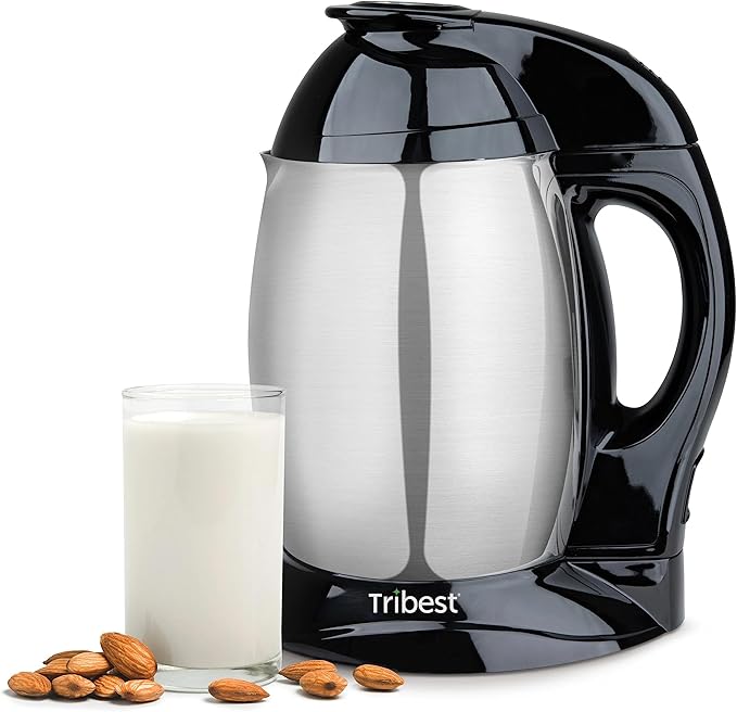 Tribest SB-130-220V Soyabella Automatic Soy and Nut Milk Maker Machine, Silver