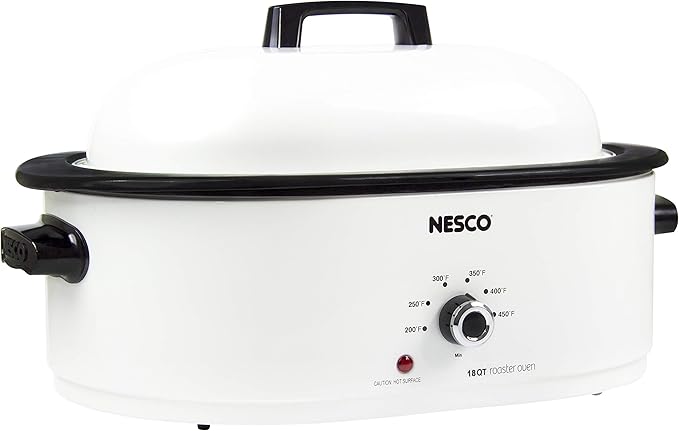 Nesco MWR18-14 Roaster Oven, 18 Quart, White
