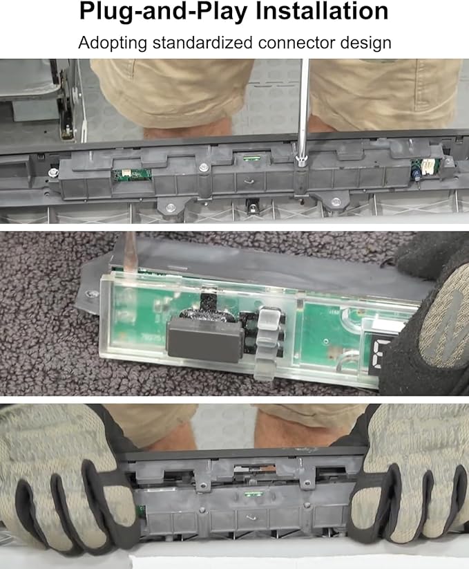 WD21X23461 WD21X31910 Dishwasher User Interface Control Board Compatible with GE, Dishwasher User Interface Assembly Replaces WD21X10499 WD21X10502 WD21X10503 AP7204355
