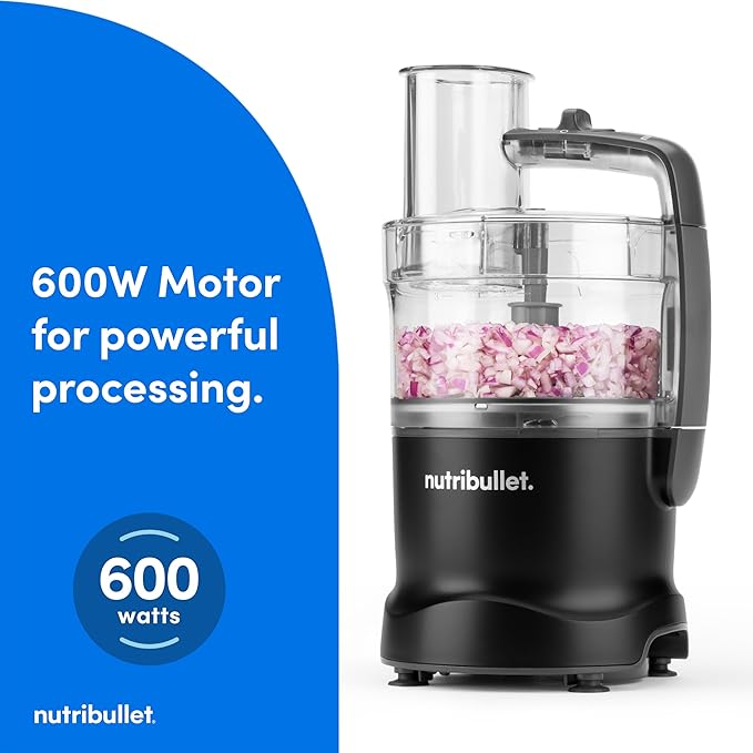 nutribullet Limitless Food Processor, Matte Black
