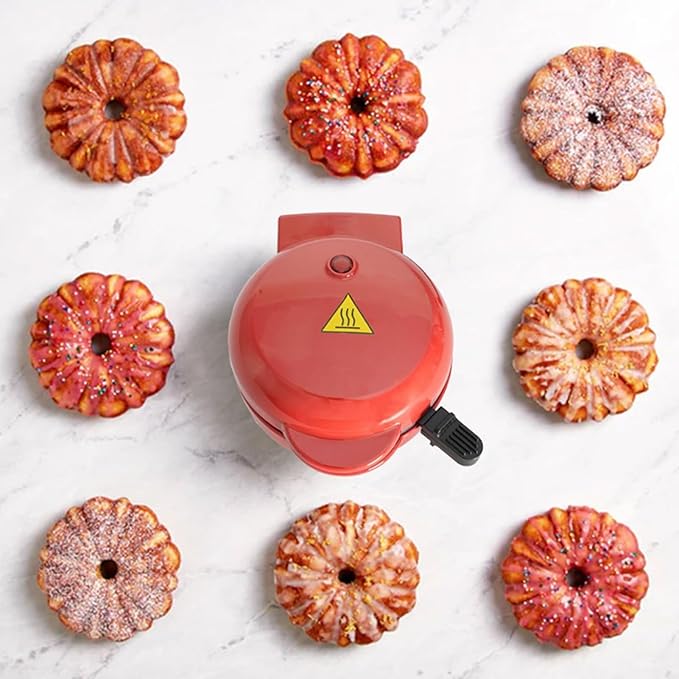 Mini Pancake Maker - Non-Stick Countertop Cake Pop Maker for Breakfast, Lunch & Snacks - Quick, Easy & Versatile Mini Cakes