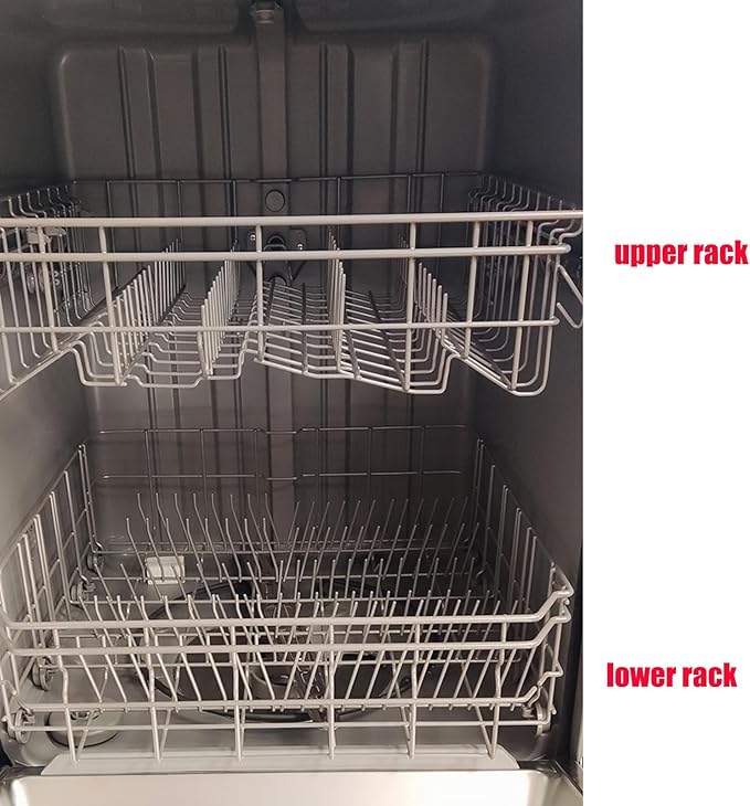 DD82-01385B A/S Middle Dishwasher Rack Replacement for Samsung DW80R2031US, DW80R2031UG, DW80N3030US, DW80N3030UB, DW80N3030UW, DW80M2020US Series– 21.6”x20.8” Upper/Center Dishrack Assembly