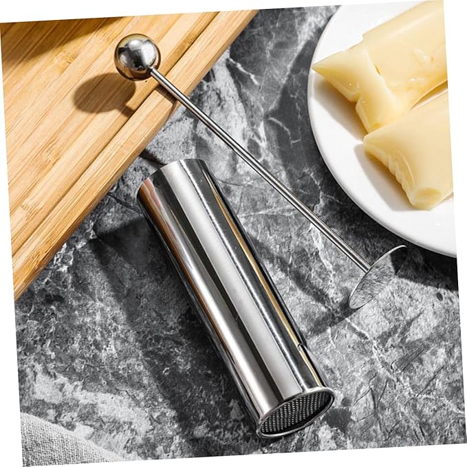 Cabilock 1pc Stainless Steel Tofu Slicer Tofu Maker Press for Easy Chrysanthemum and Cheese Cutting Easy to Clean Kitchen Tool for Restaurants and Cooking Competitions
