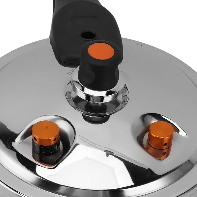 Efficient Pressure Cooking, Rapid Heating 16cm Valves, 304 Stainless Steel and Plastic Electric Pressure Cooker, for Quick and Cooking