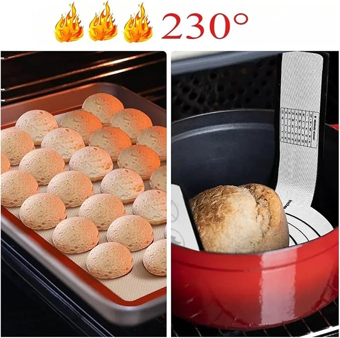1 Piece Silicone Baking Mat Non Stick Heat Resistant Oven Liner Sheet for Cookie Macaron Bread Tool(Black 42x29.5cm)