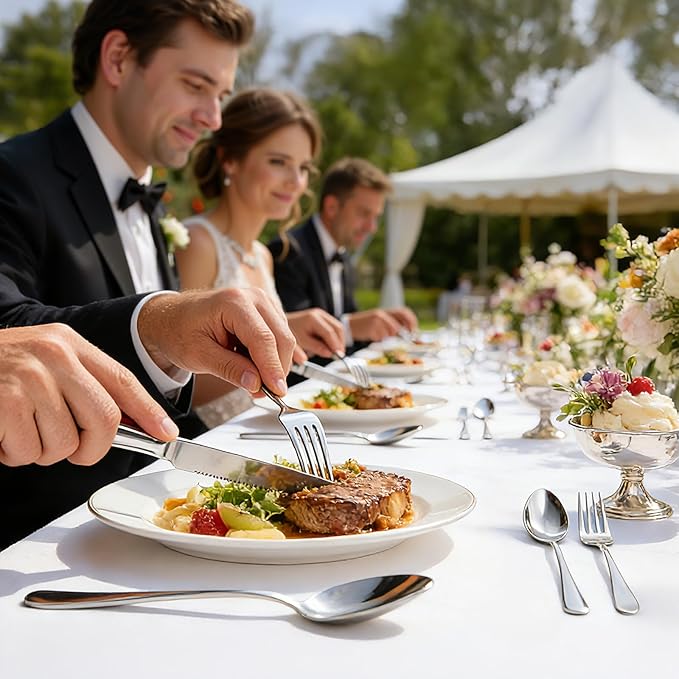 20 Piece Silverware Set,for Home,Kitchen,Restaurant.Flatware Set,Stainless Steel Cutlery Utensil Set include Forks,Knives,Spoons