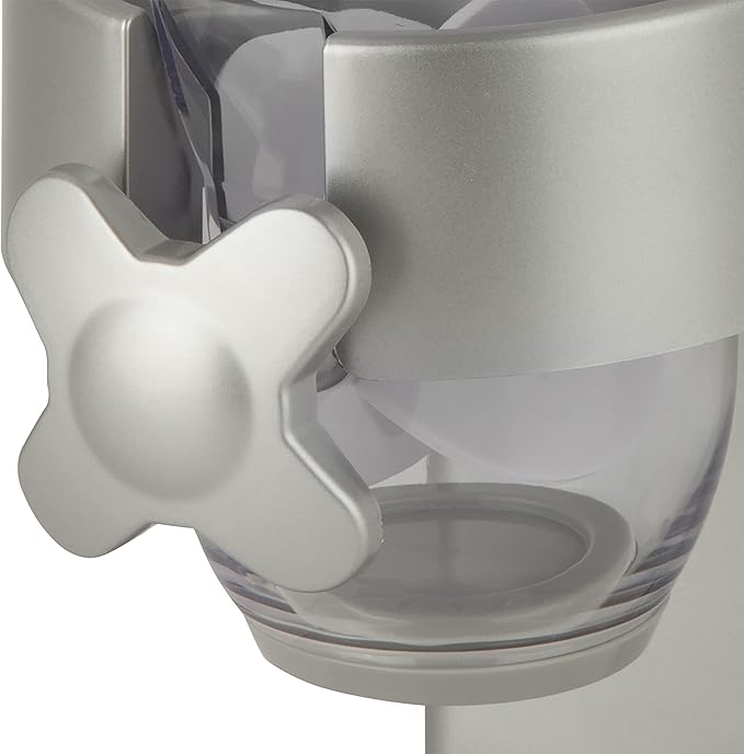 Honey-Can-Do Zevro /GAT102 Indispensable Dry Food Dispenser, Single Control, Silver (Pack of 2)