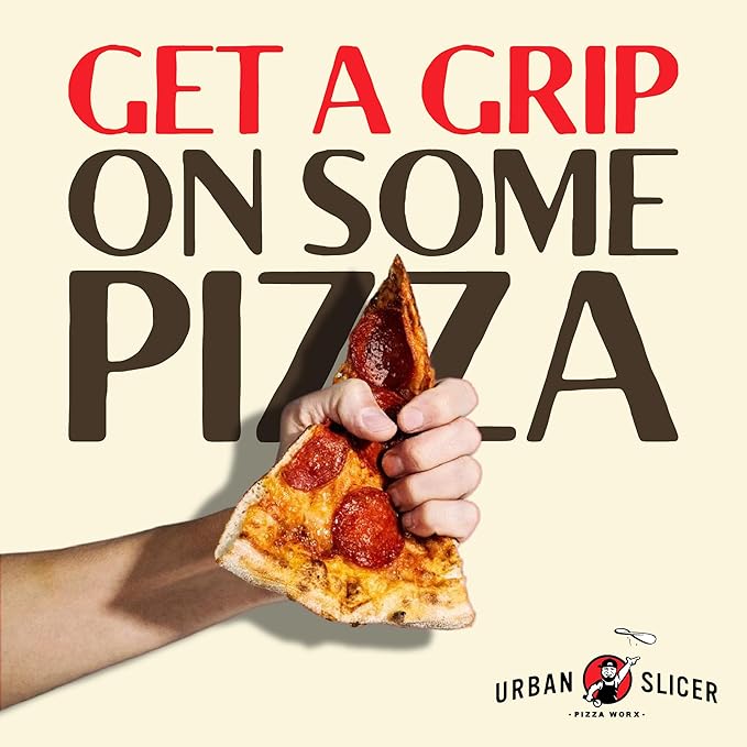 Urban Slicer Pizza Worx, Outdoor Grilling Pizza Dough Mix, Make-At-Home Dough Kit, Crispy Thin Crust, 3 Bags, 13.4 oz Each, Makes 6 Crusts