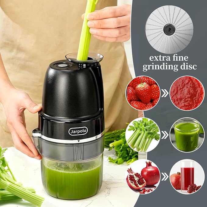 4 in 1 Electric Cheese Grater, Multifunctional Food Processing Machine, Labor-Saving Potato Shredder, Home Kitchen Vegetables Chopper, Suitable for Spice Veggies Fruits Nuts Biscuit, Black