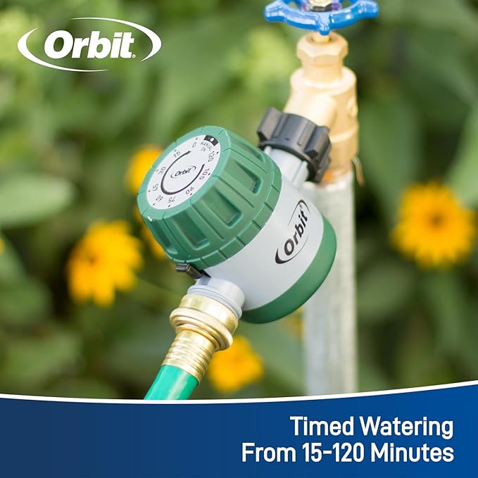 8-Pack Orbit 62034 Mechanical Watering Hose Timer, Colors May Vary