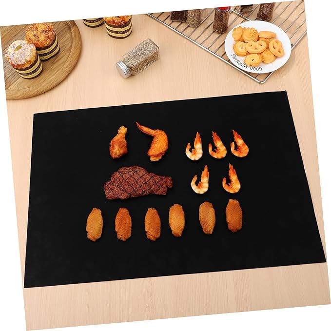 DECHOUS Quality Oven Liners Mat Set Non-stick Reusable Baking Mats 9 Pcs for Even Cooking