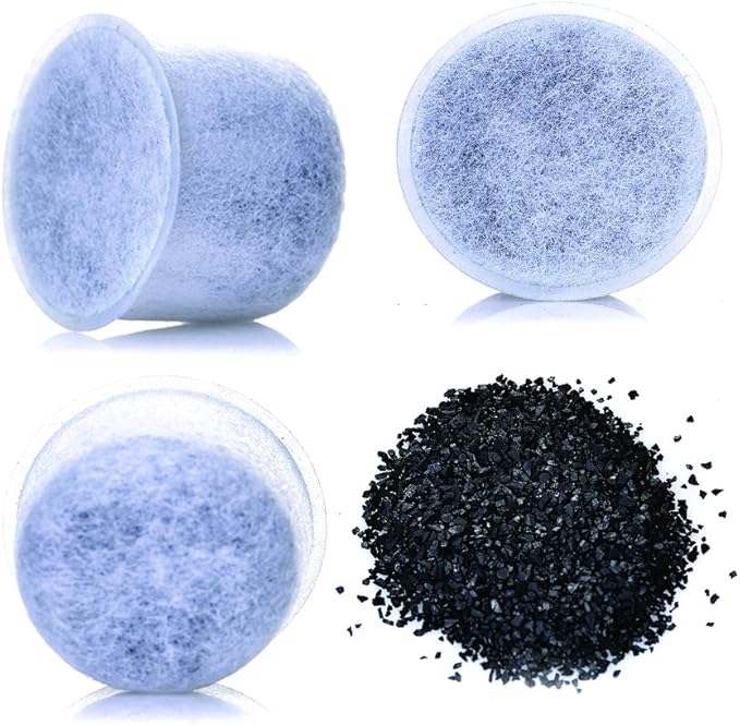 Capresso 12 Replacement Charcoal Water Filters, Compatible with Coffee Maker Part 4440.90 and Elegance, CoffeeTEAM Models #451, #452, #453, #454 CM200, CM300, MT500, MT500 PLUS