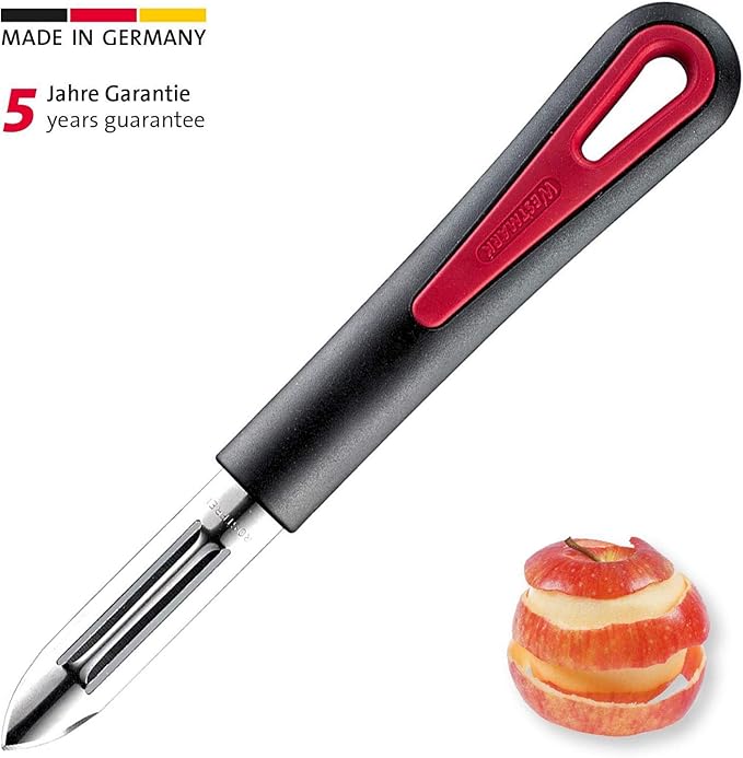 Westmark Germany Stainless Steel Vegetable Peeler (Red/Black)