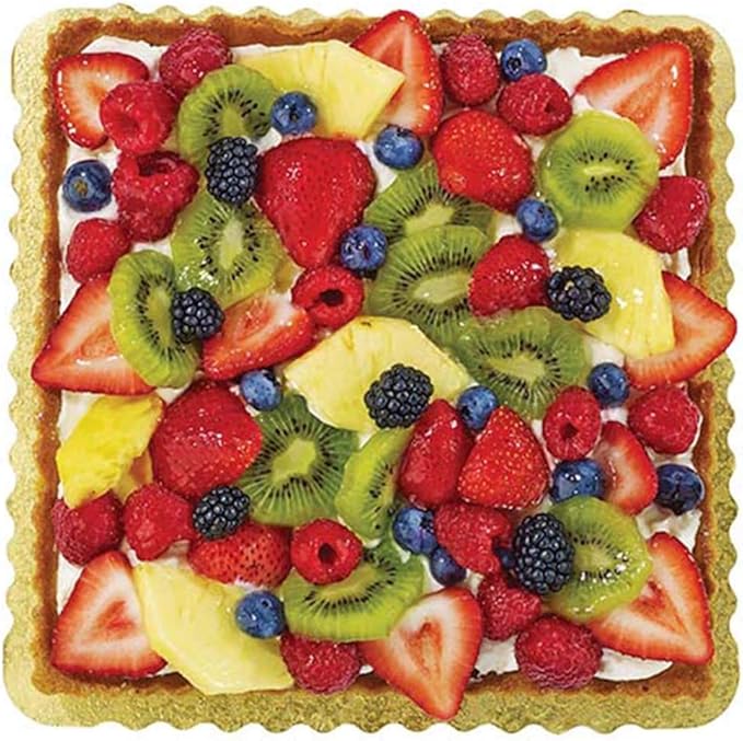 Webake Square Tart Pan, 9 by 9 Inch Tart Tin with Removable Bottom, Non-Stick Carbon Steel Quiche Pie Pan for Baking