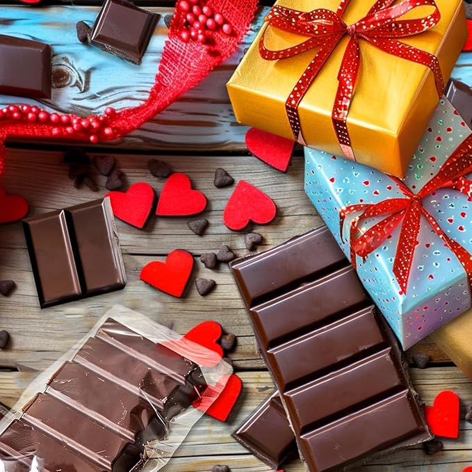 Chocolate Bar Mold, Non-Stick Chocolate Molds, Food Grade Silicone Deep Mold for Dubai Pistachio, Candy, Snacks