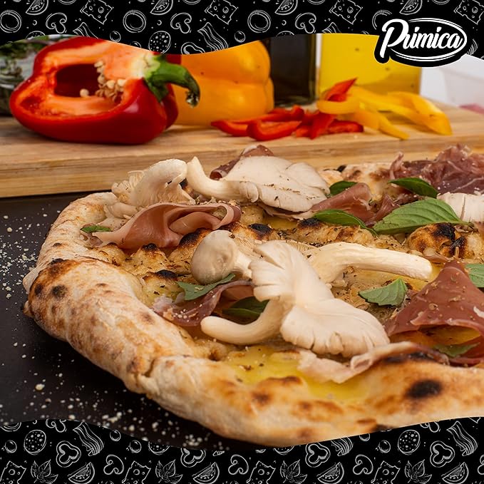 Primica Pizza Steel XL - Rectangular, Steel, 0.315" Thick, Black