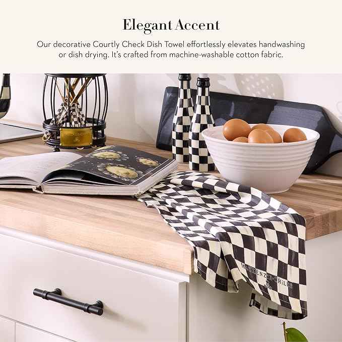 MACKENZIE-CHILDS Courtly Check Dish Towel