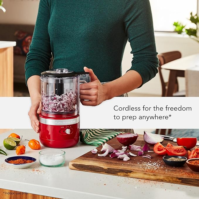 KitchenAid Cordless 5 Cup Food Chopper, KFCB529Q