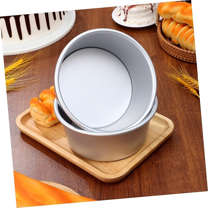 Unomor Round Cake Molds Set Baking Pans Cake Tin Liners Non-stick Oven Safe Multi-function for Home Commercial Use