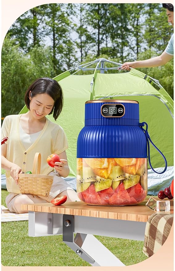 Portable Blender,Portable Blender for Shakes and Smoothies, Personal Size High Speed Blender,21oz USB C Rechargeable Blender for Travel/Picnic/Office/Gym/Sport (GREEN)