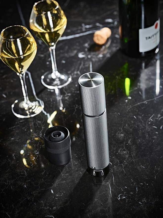 Line Preserve, Manual Preservation Pump, for Still & Sparkling, Carbon, 20 cm - 7.75 in