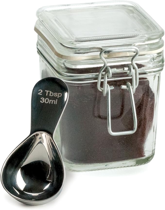 RSVP International Coffee Scoop Collection, 2-Tablespoon, Compact, Stainless Steel