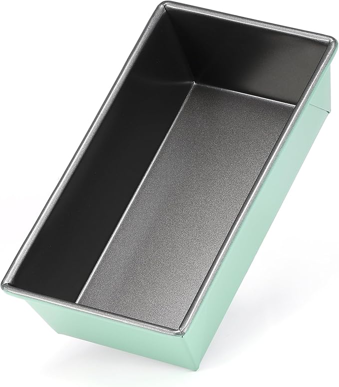 Monfish Bread loaf pan, loaf pans for oven home baking Bread mold 2lb loaf tin 10.5 x 6 x 3 inches Aluminized Steel Non Stick Coating For Home Baking 9x5 bread 2pcs
