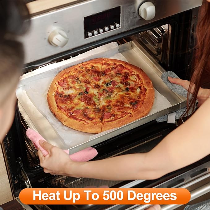 uxcell 15.7IN x 3.9FT Silicone Baking Mat Rolls, Rectangular, White, Non-Stick, Non-Slip, Oven, Freezer & Dishwasher Safe