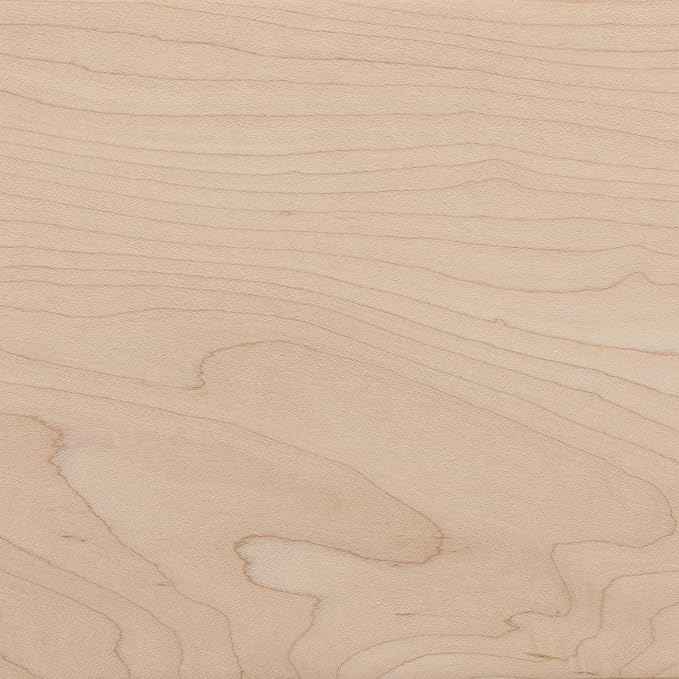Quicklock RTA (Ready-to-Assemble) 42" Tall Wall Kitchen Cabinets - Shaker Style | 100% Hardwood | Made in America | Soft Close Hardware (12" D x 33" W x 42" H, Raw Maple)